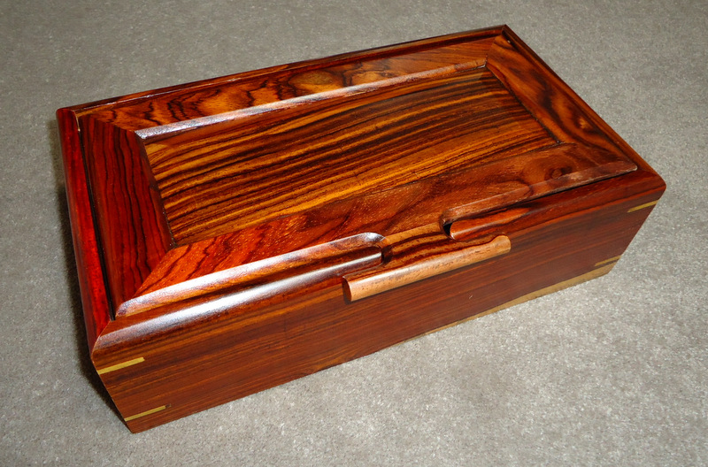 Cocobolo
                  boxes from Costa Rica