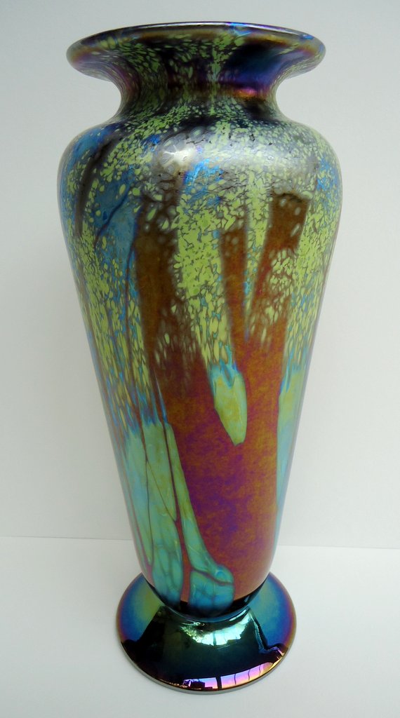 Summer
                    footed vase