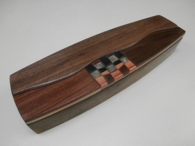 Larry Anderson large
                  wooden box A
