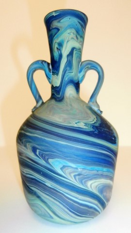 Swirl high
                  round vase