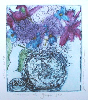 Saper Galleries is the source for Joanne Isaac hand-colored