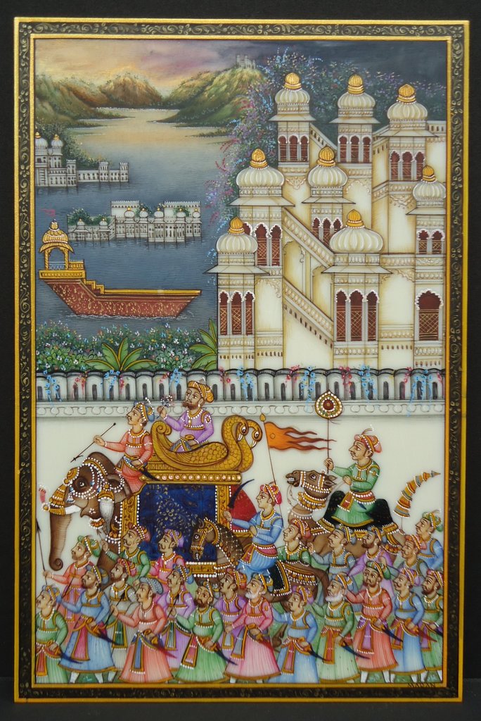 Maharaja
                    procession