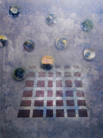 Charles Martin abstract
                  watercolor