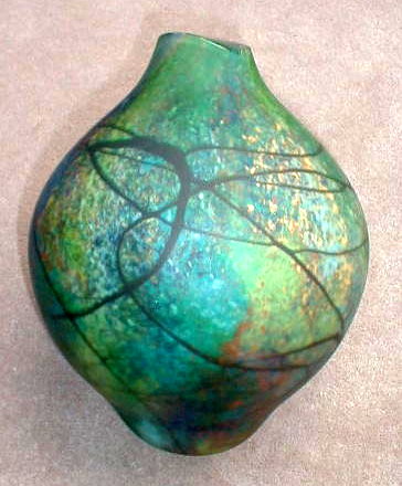 Forest Green Vessel