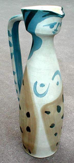Woman (unique), 1955 ceramic