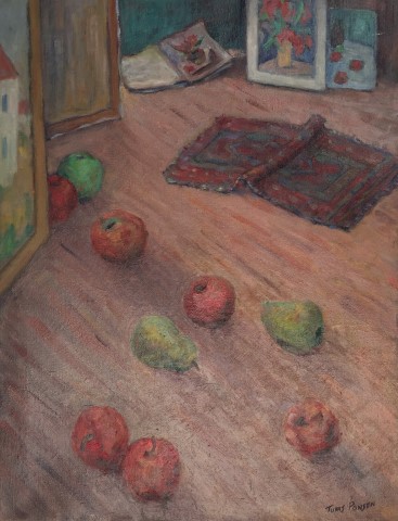 Arrangement of Apples, Pears and Small Cloth