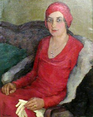 Portrait Of Ethel Crouch Brown
