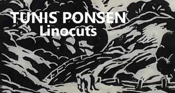 Tunis Ponsen linocuts at
        Saper Galleries