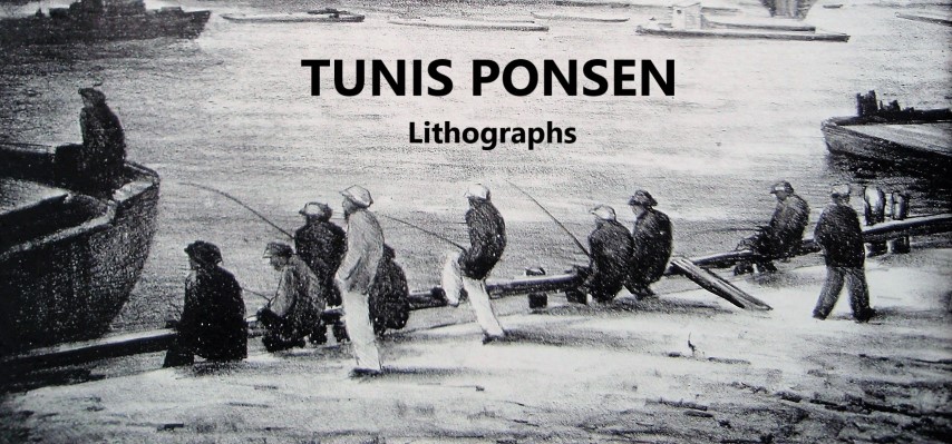 Tunis Ponsen lithographs at
Saper Galleries