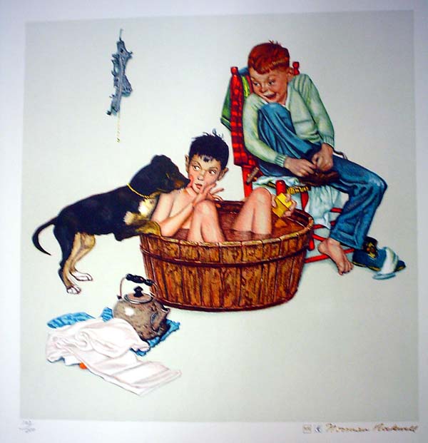 Saper Galleries is the source for Norman Rockwell limited editions,  paintings, and drawings