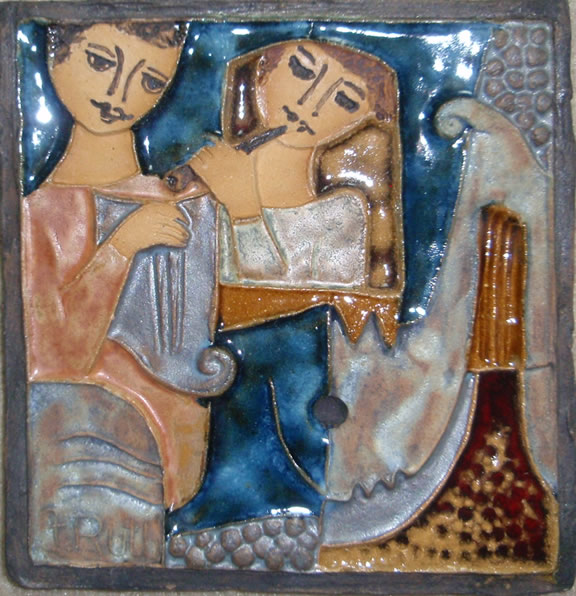 Couple with Instruments