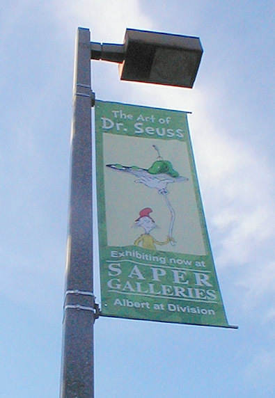 Green Eggs
                    and Ham Banner